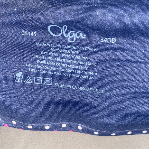 Women’s polka dot bra 34DD - Picture 4 of 5